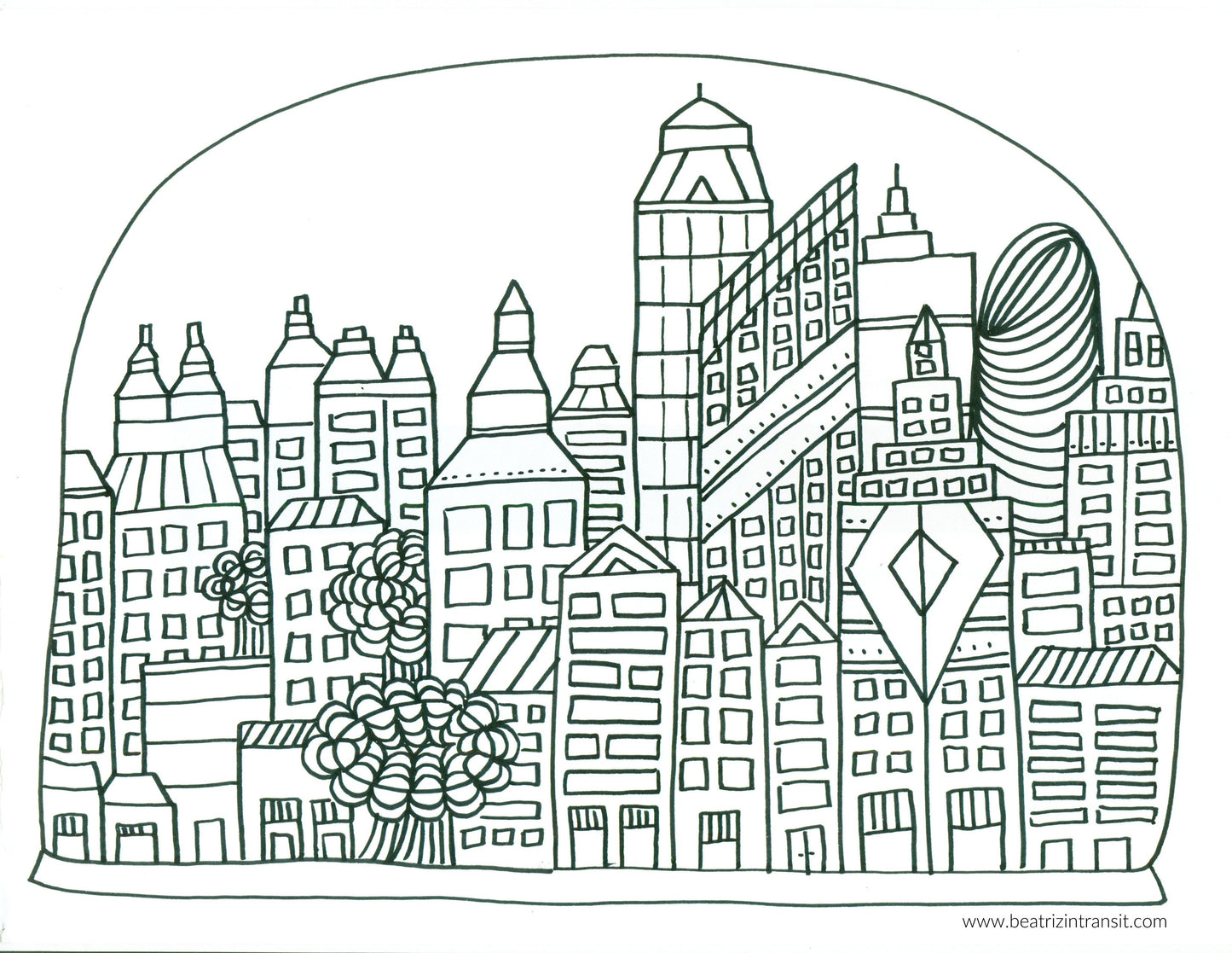 Coloring pages for children - PDF file - Digital download