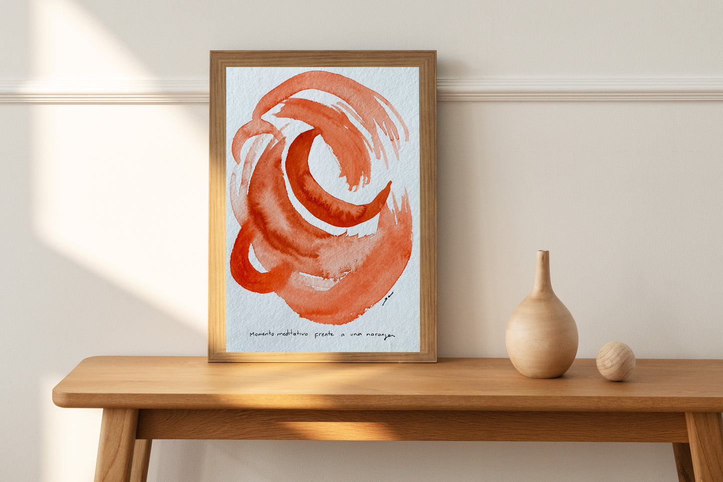 Naranja - Original small painting