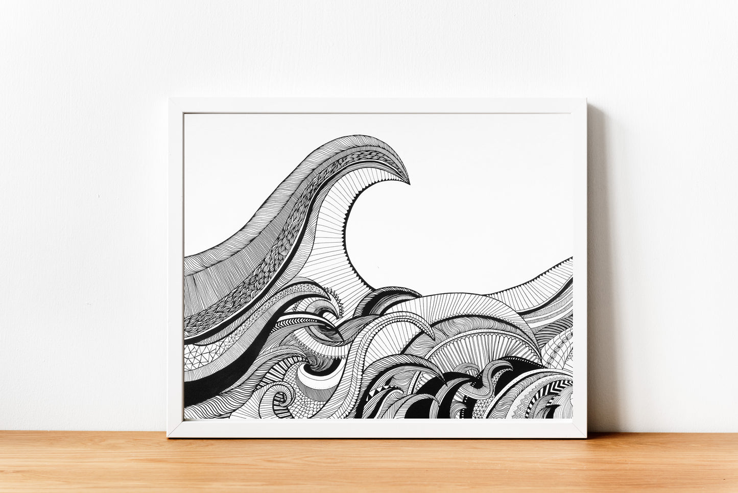 Las olas - Art print