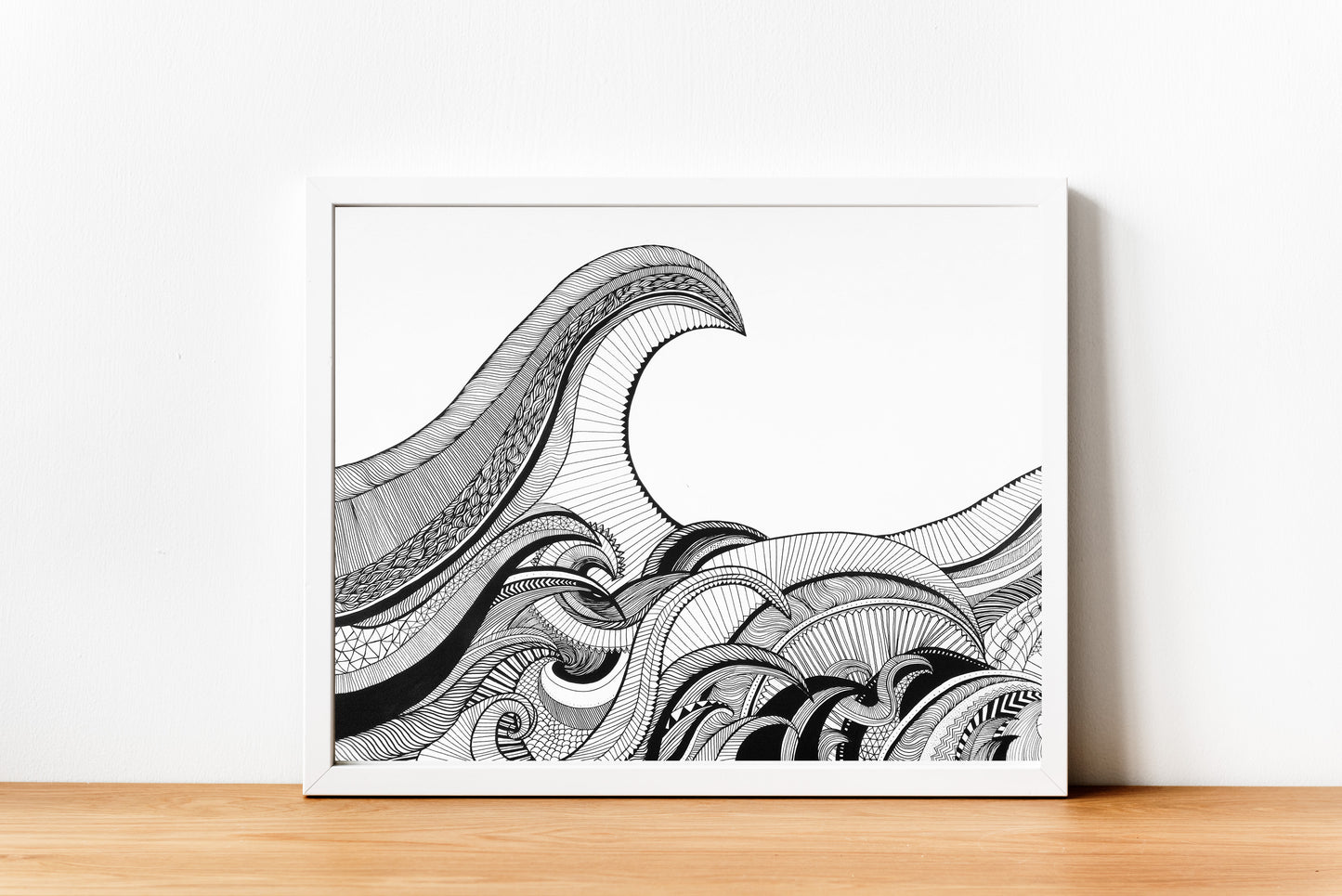 Las olas - Art print