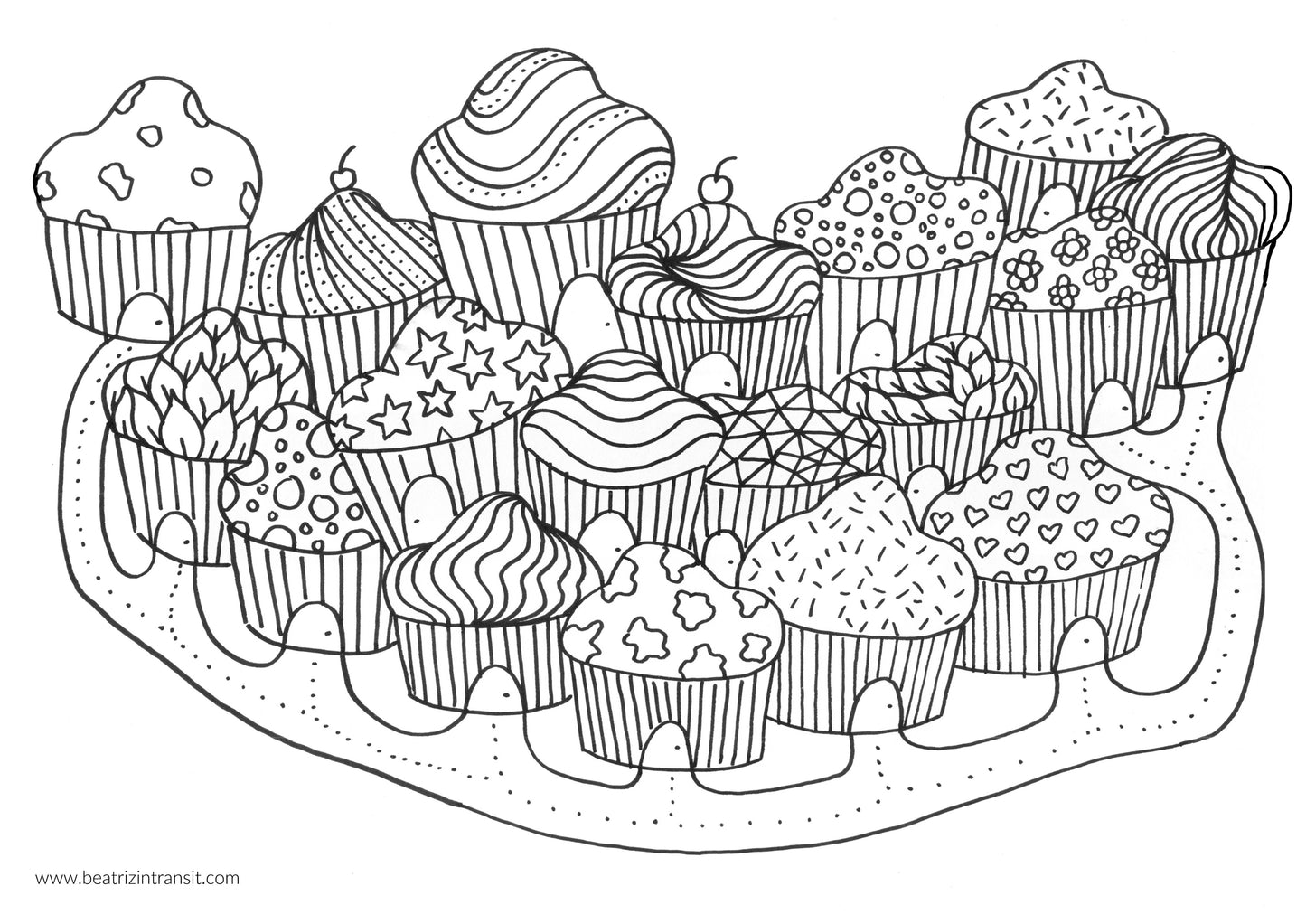 Coloring pages for children - PDF file - Digital download