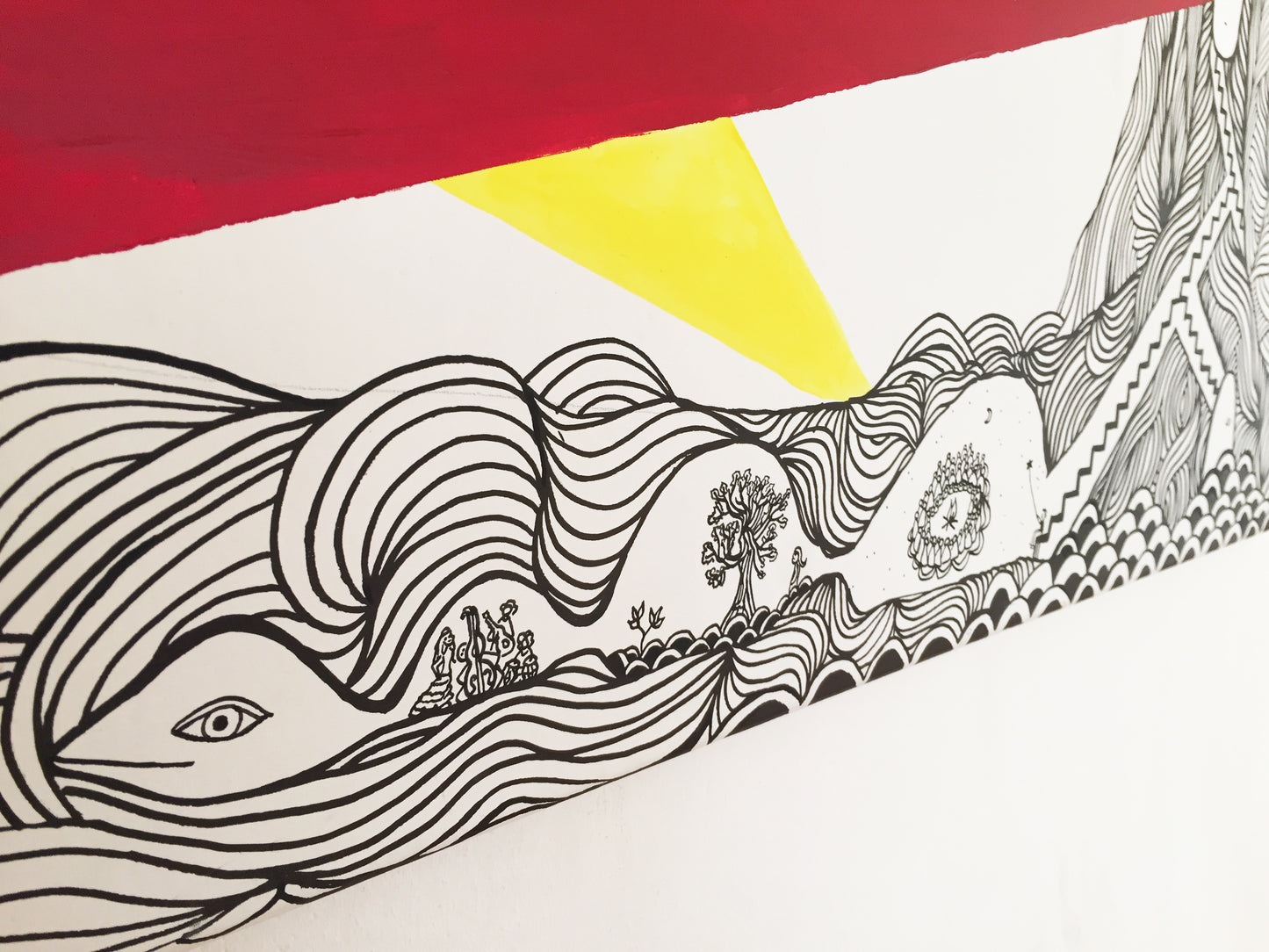 Iluminando - Original large painting