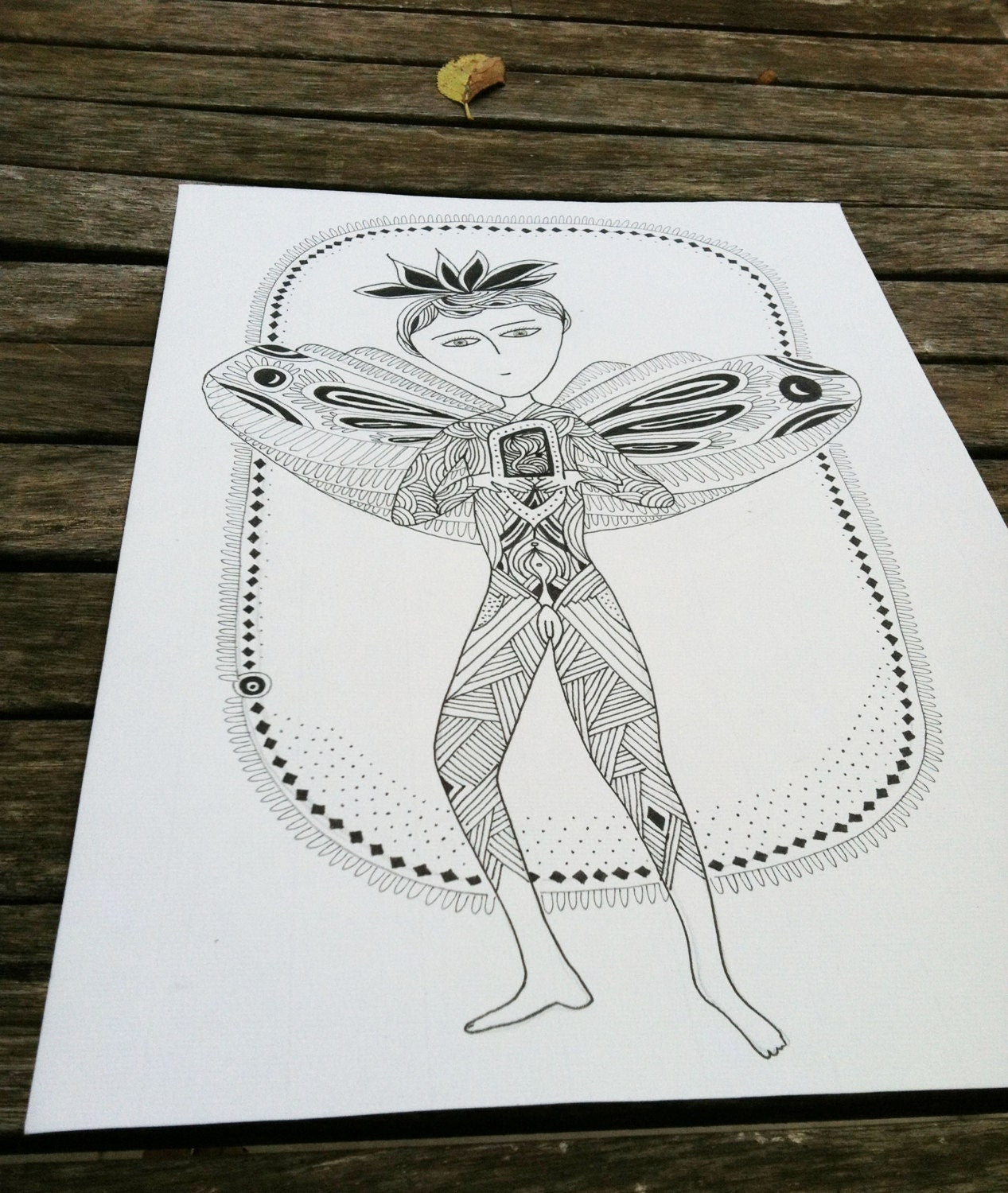 Fairy boy - ORIGINAL artwork