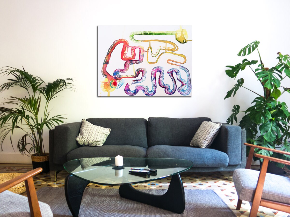 Labyrinth - Original large painting