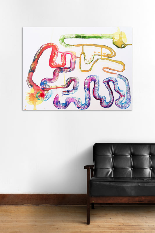 Labyrinth - Original large painting