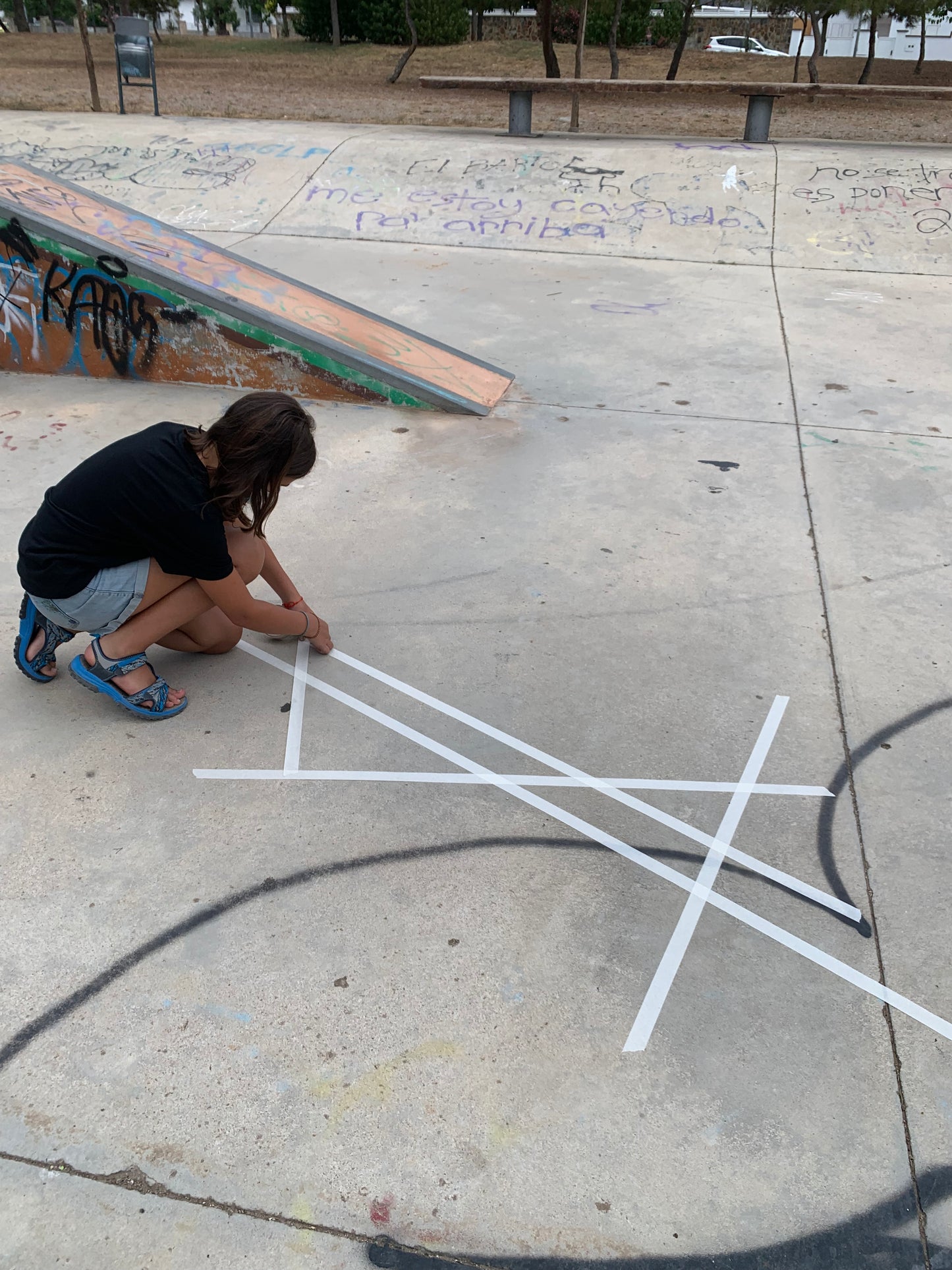 Winter camp for children - Street Art