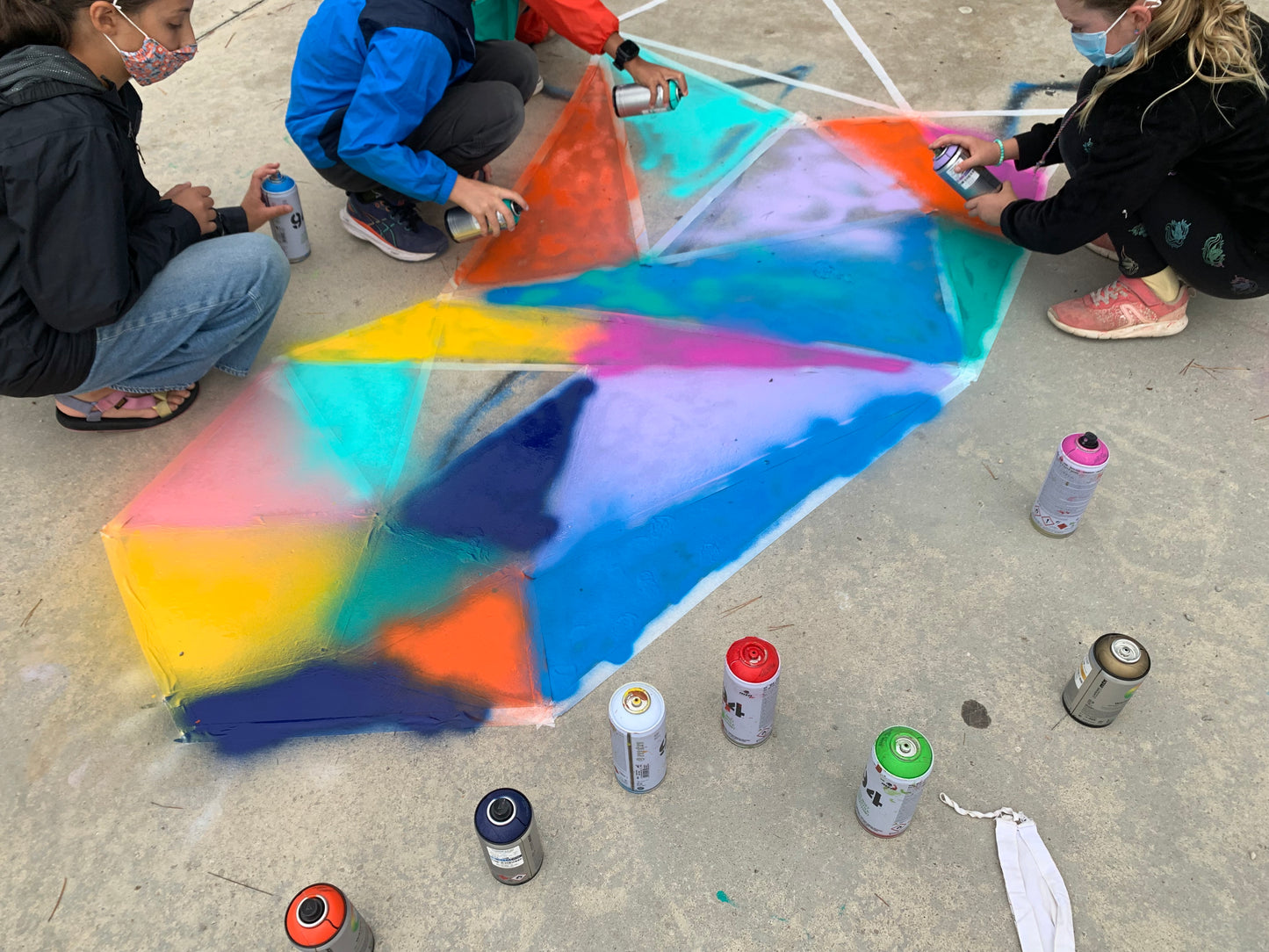 Winter camp for children - Street Art