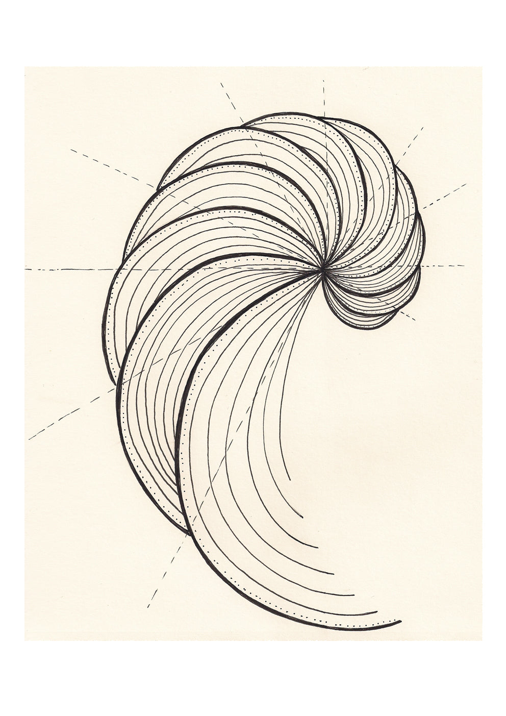 Fibonacci Spiral - Art print