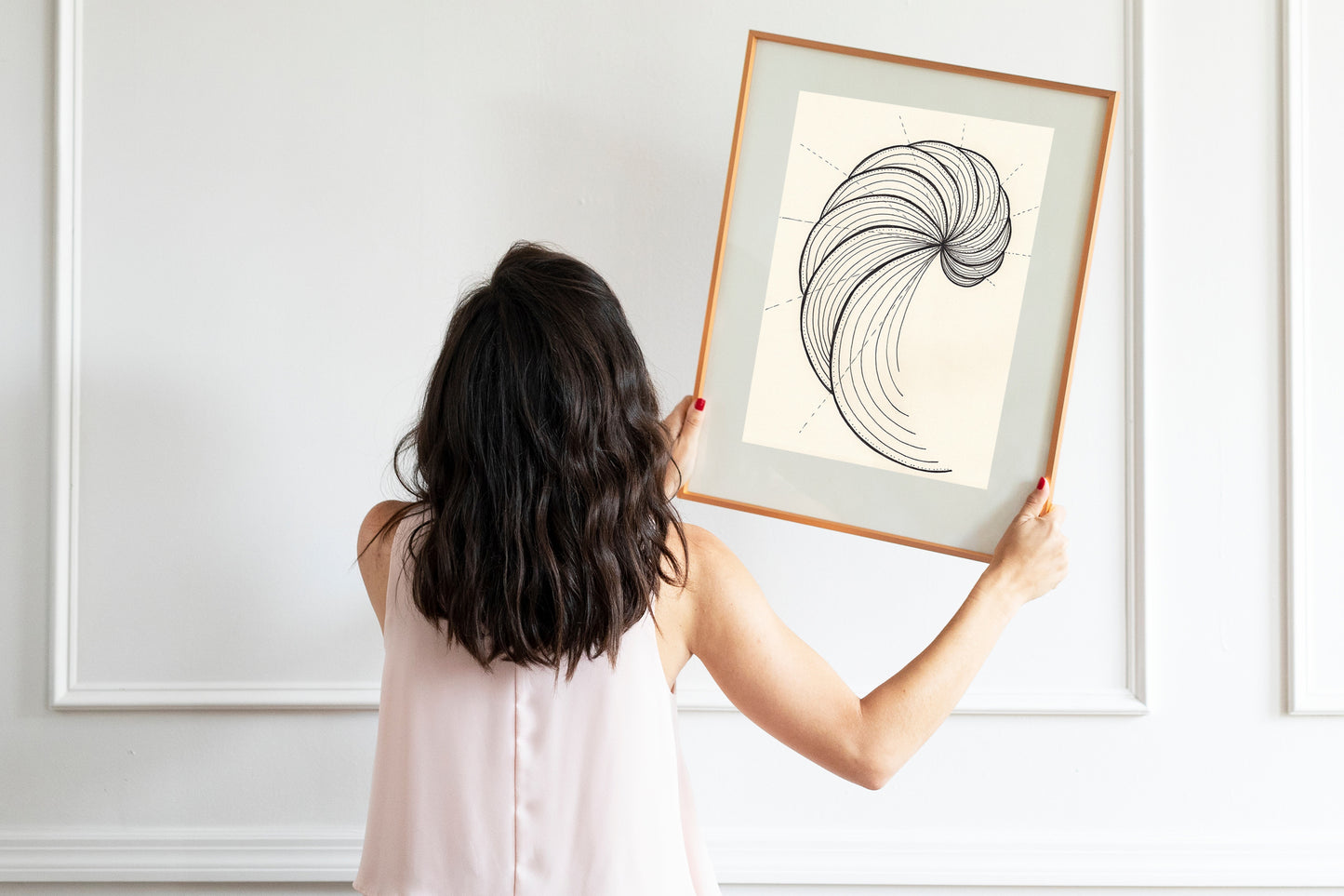Fibonacci Spiral - Art print