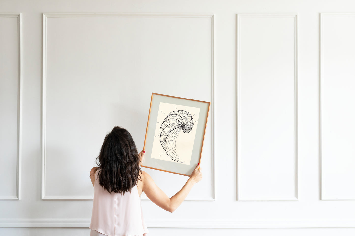 Fibonacci Spiral - Art print