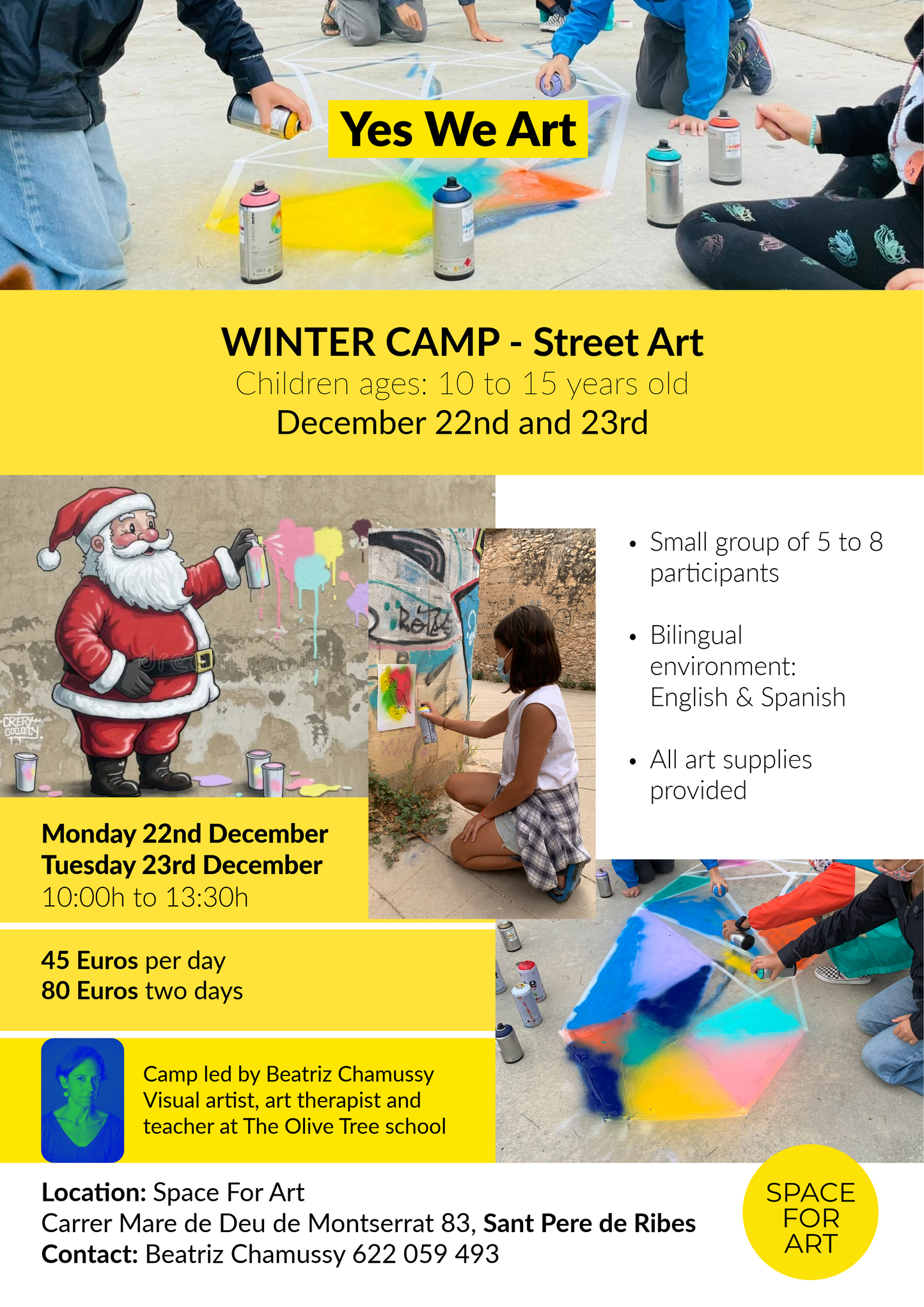Winter camp for children - Street Art